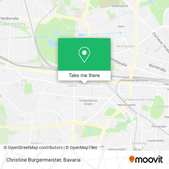 Карта Christine Burgermeister