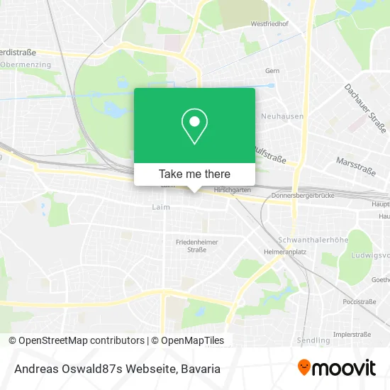 Карта Andreas Oswald87s Webseite