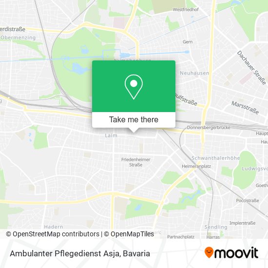 Ambulanter Pflegedienst Asja map