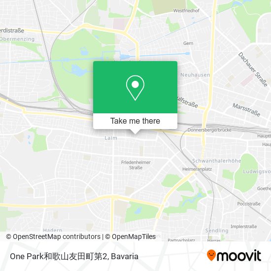 One Park和歌山友田町第2 map