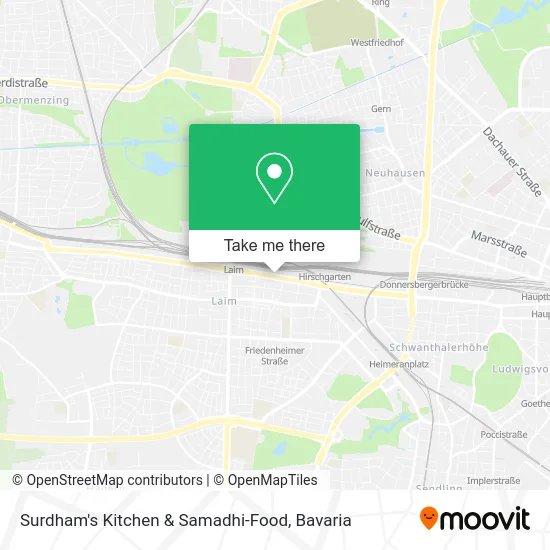 Surdham's Kitchen & Samadhi-Food map