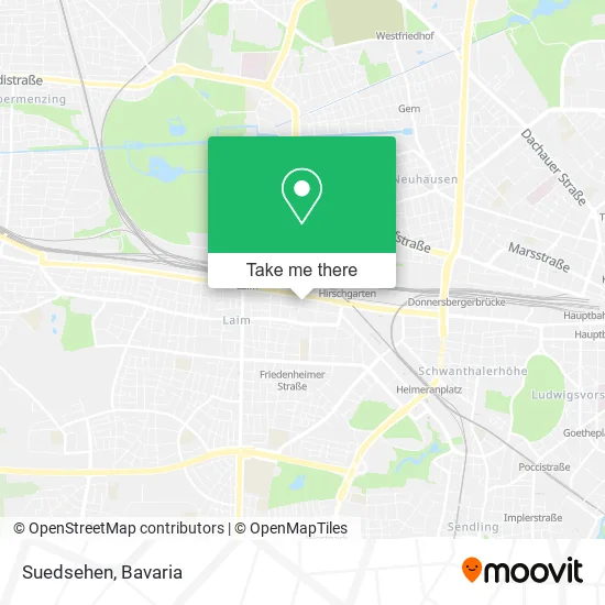 Карта Suedsehen