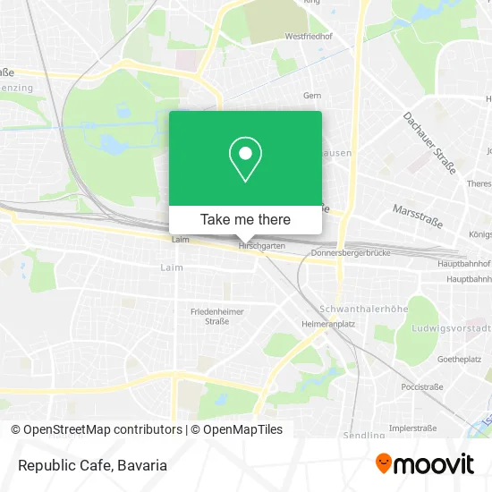 Карта Republic Cafe