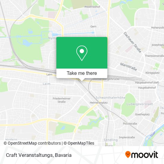 Карта Craft Veranstaltungs