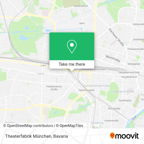Карта Theaterfabrik München