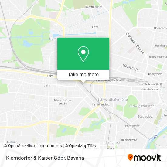 Карта Kierndorfer & Kaiser Gdbr