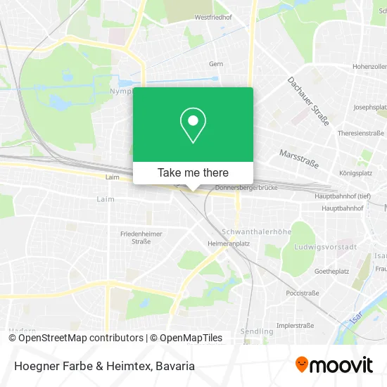 Карта Hoegner Farbe & Heimtex