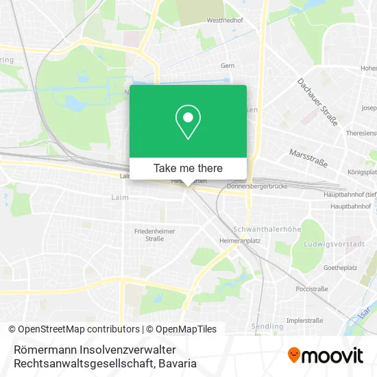 Römermann Insolvenzverwalter Rechtsanwaltsgesellschaft map