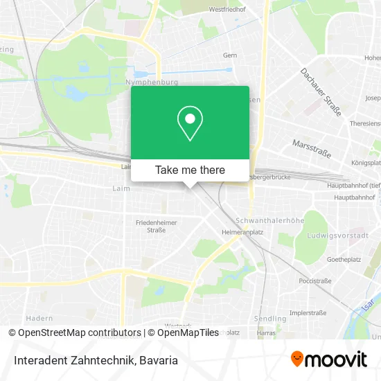 Карта Interadent Zahntechnik