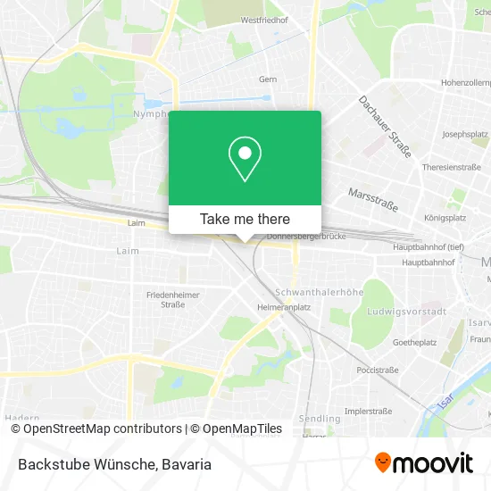 Карта Backstube Wünsche