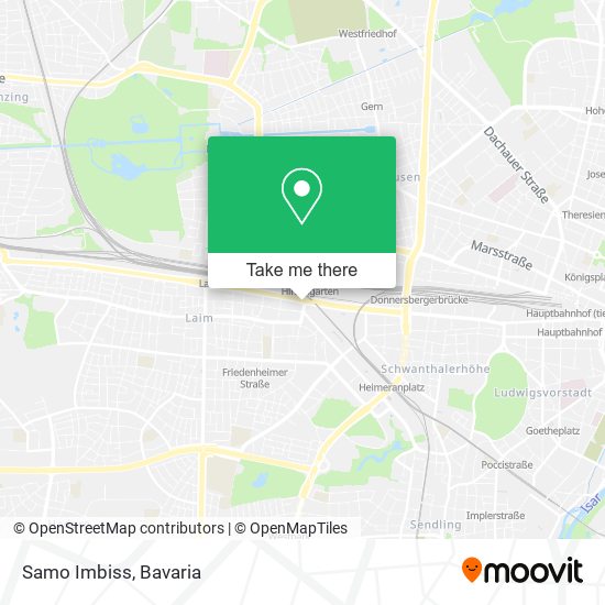 Карта Samo Imbiss