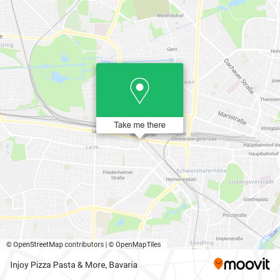 Injoy Pizza Pasta & More map