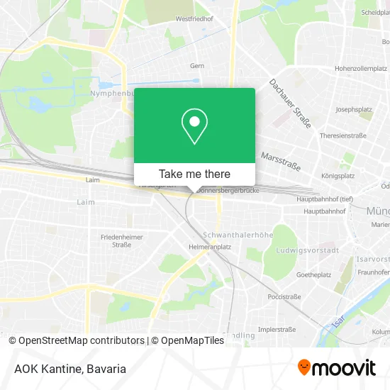 Карта AOK Kantine