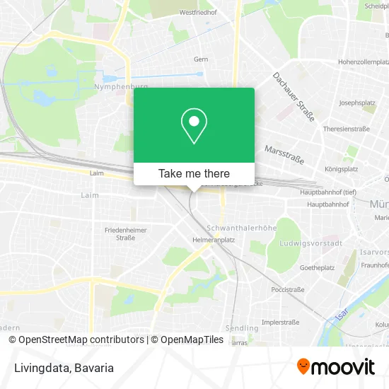 Карта Livingdata