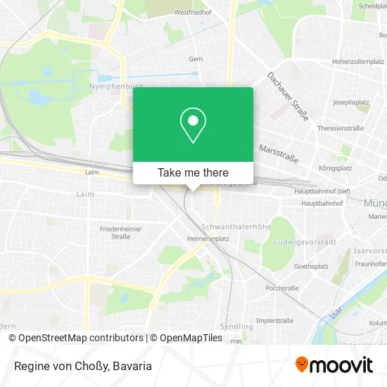 Карта Regine von Choßy