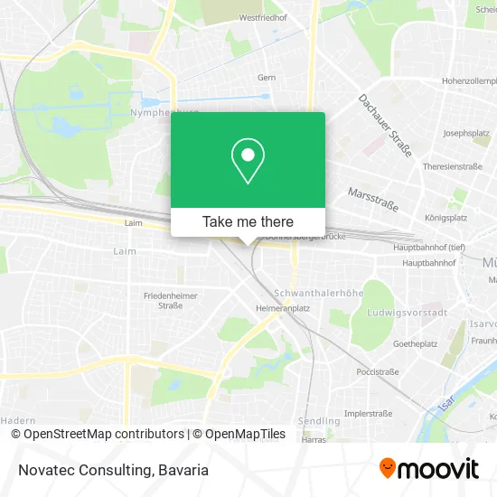 Карта Novatec Consulting