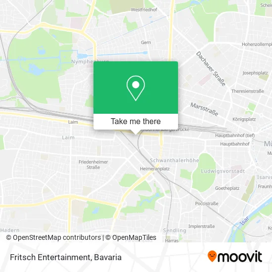 Карта Fritsch Entertainment