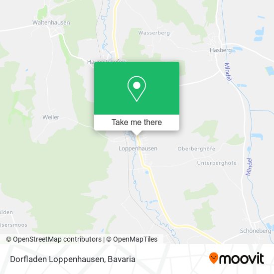 Dorfladen Loppenhausen map
