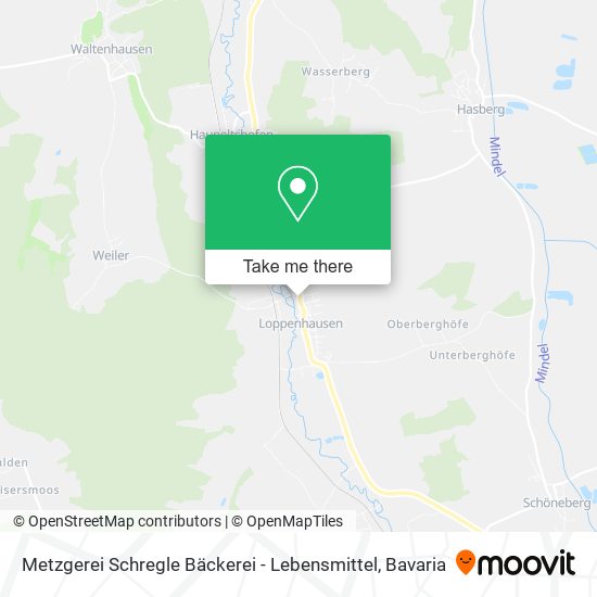 Metzgerei Schregle Bäckerei - Lebensmittel map