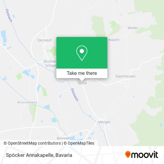 Spöcker Annakapelle map