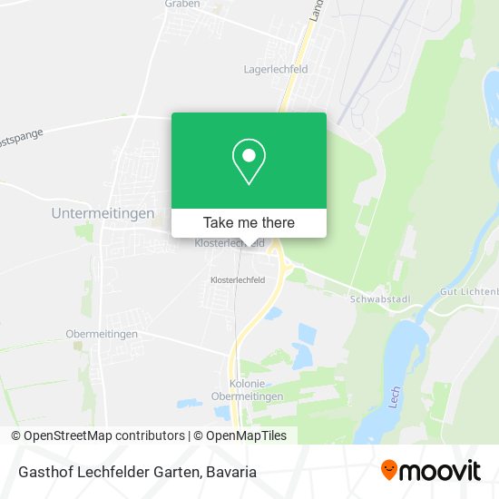 Gasthof Lechfelder Garten map