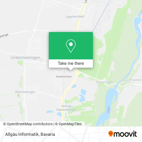 Карта Allgäu Informatik