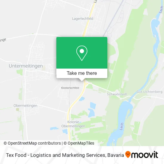 Карта Tex Food - Logistics and Marketing Services