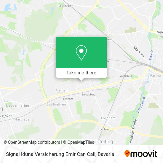 Карта Signal Iduna Versicherung Emir Can Cali
