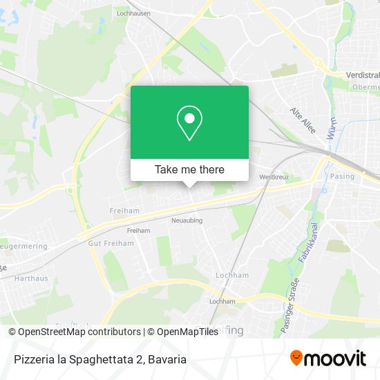 Pizzeria la Spaghettata 2 map