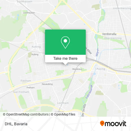 Карта DHL