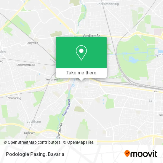 Карта Podologie Pasing
