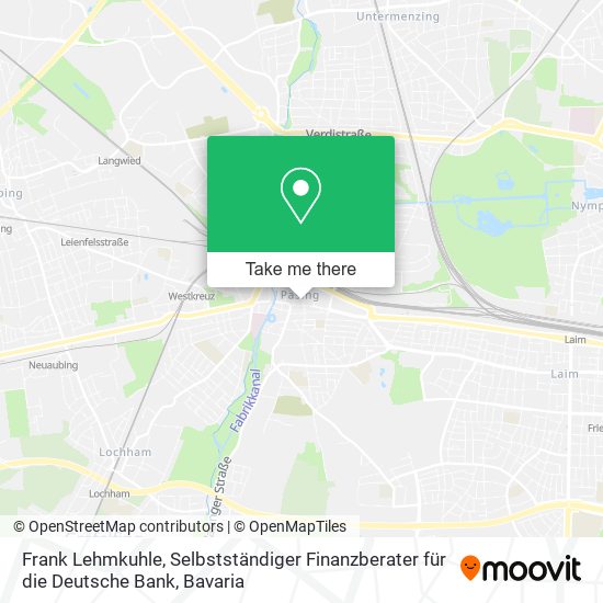 Frank Lehmkuhle, Selbstständiger Finanzberater für die Deutsche Bank map
