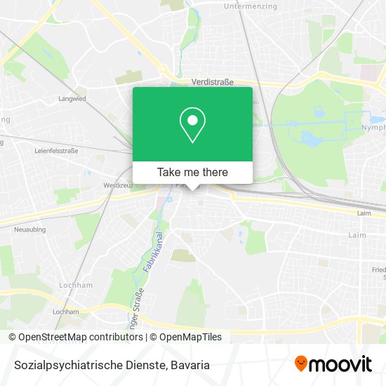 Sozialpsychiatrische Dienste map