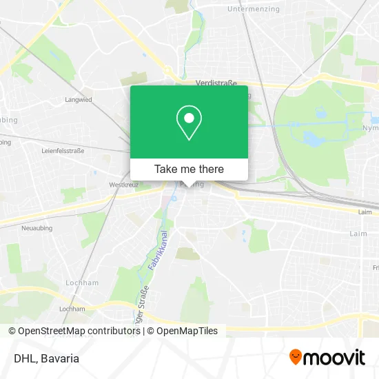 Карта DHL
