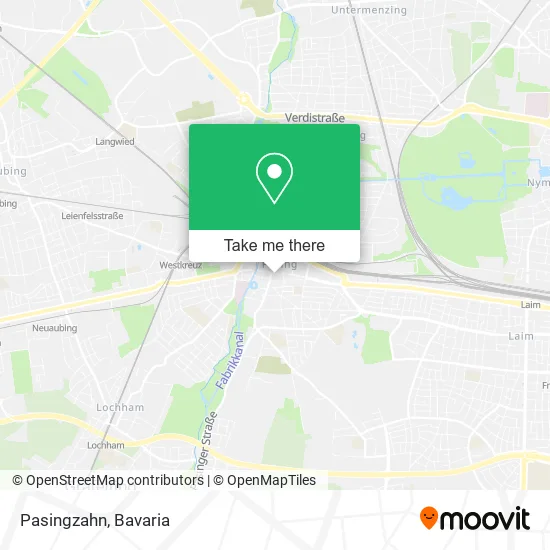 Карта Pasingzahn