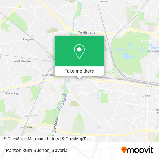 Карта Pantonikum Buchen