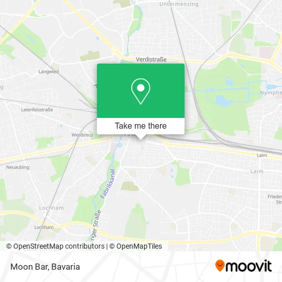 Карта Moon Bar