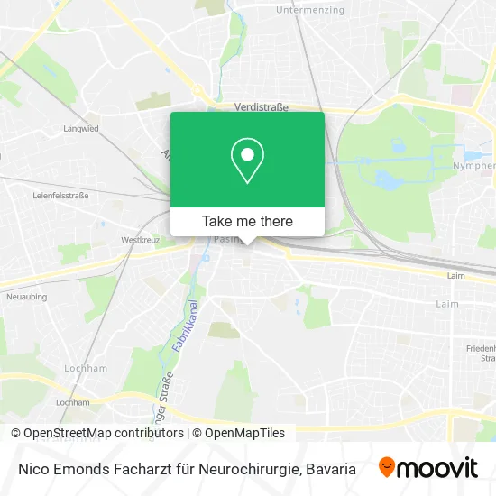 Карта Nico Emonds Facharzt für Neurochirurgie