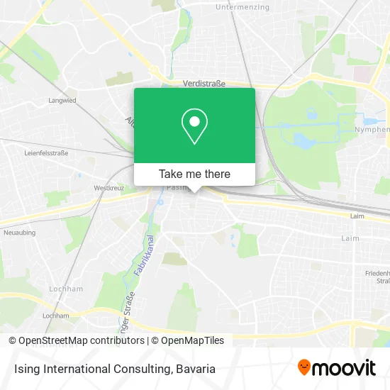 Карта Ising International Consulting