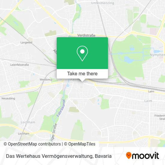 Карта Das Wertehaus Vermögensverwaltung