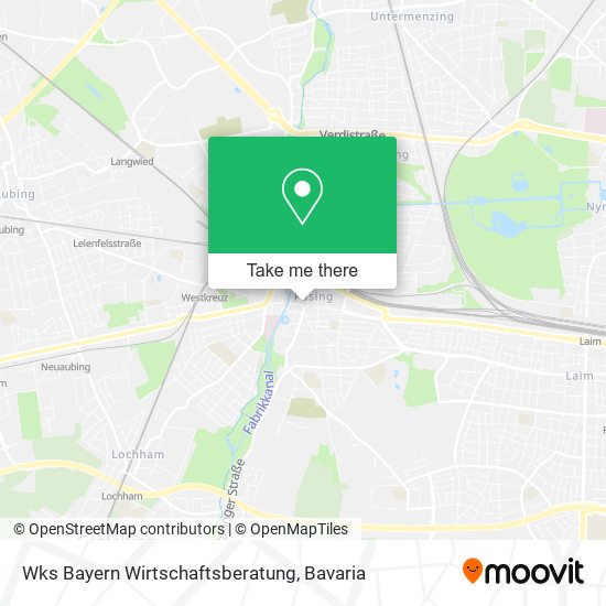 Wks Bayern Wirtschaftsberatung map