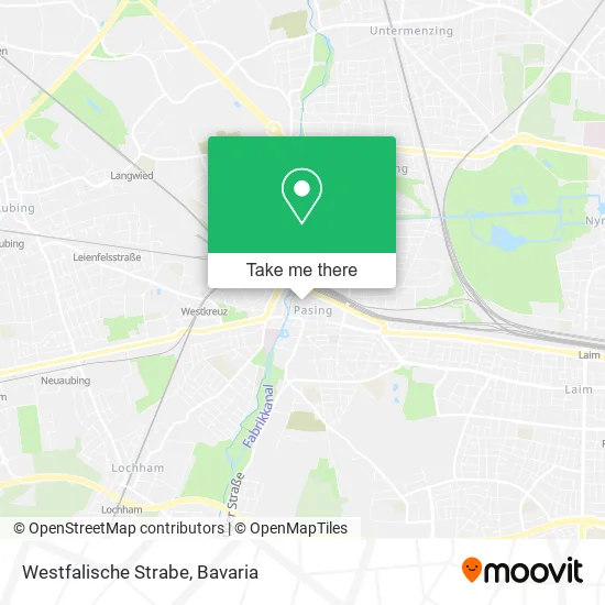 Карта Westfalische Strabe