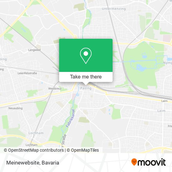 Карта Meinewebsite