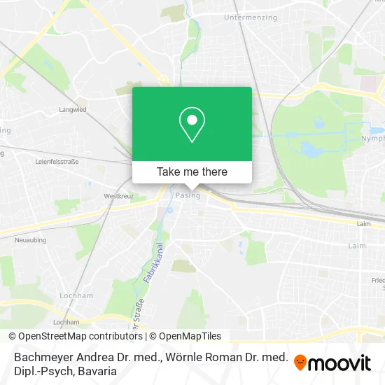 Карта Bachmeyer Andrea Dr. med., Wörnle Roman Dr. med. Dipl.-Psych