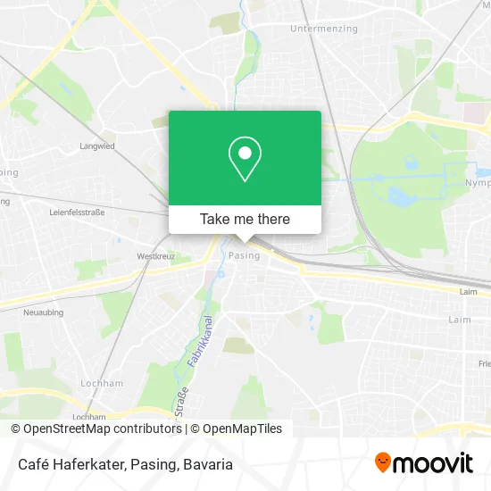 Карта Café Haferkater, Pasing