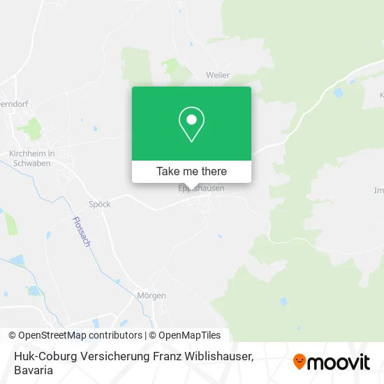 Карта Huk-Coburg Versicherung Franz Wiblishauser