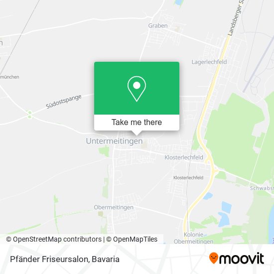 Pfänder Friseursalon map