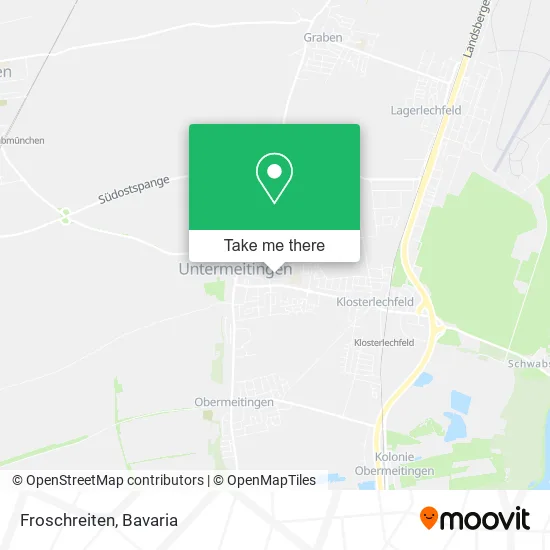 Карта Froschreiten