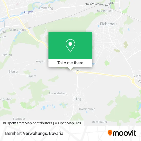 Карта Bernhart Verwaltungs