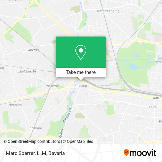 Карта Marc Sperrer, Ll.M